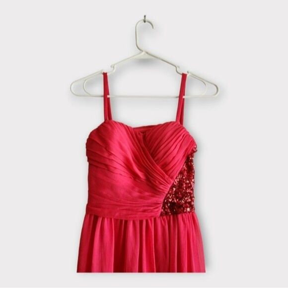 Aqua Sweetheart Chiffon Gown 0 - Picture 4 of 8